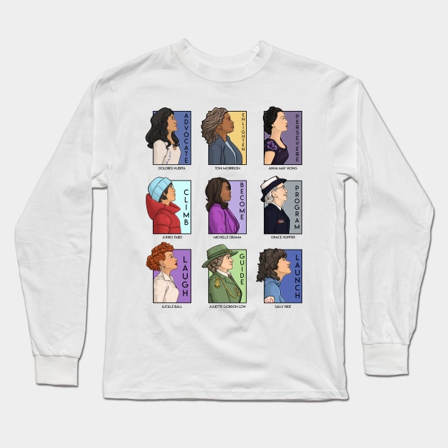 She Series - Real Women Version 4 Long Sleeve T-Shirt by KHallion